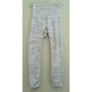 Lululemon Wunder Under High Rise Tight 25" Luxtreme Incognito Camo Jacquard